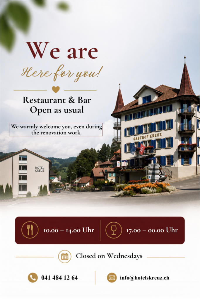 We're Here for You!